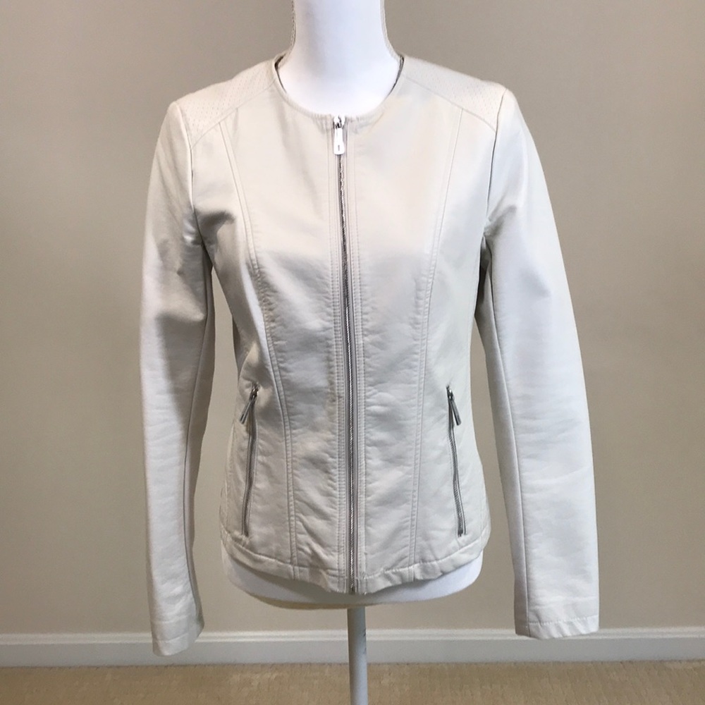 Kenneth Cole Off White Jacket